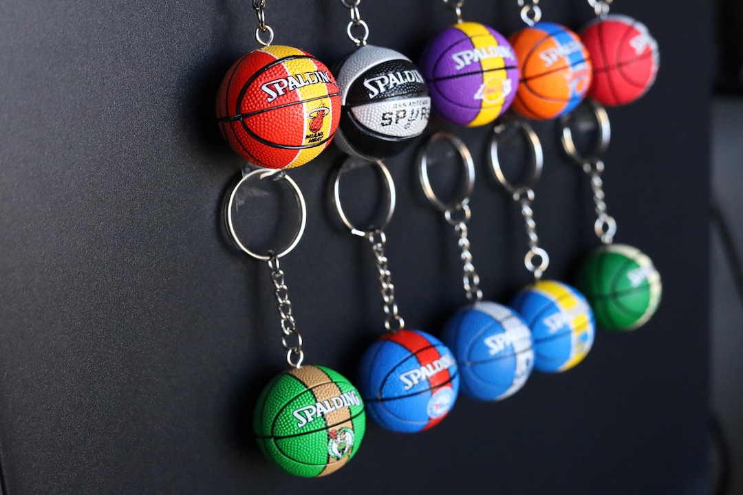Nba keychain basketball teams vintage accessories birthday gifts gift