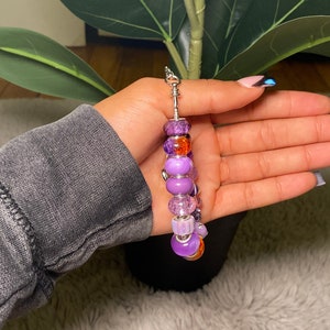 Purple Snake Chain Bracelet