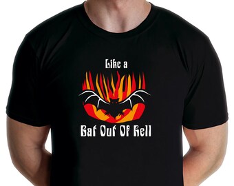 Rock Classics - Bat Out Of Hell T-shirt (Jarod Art)
