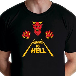 Rock Classics - Highway To Hell T-shirt (Jarod Art)