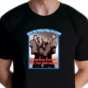 Frankie Lymon and The Teenagers - Why Do Fools Fall In Love? T-shirt (Jarod Art)