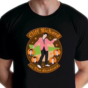 Cliff Richard and The Shadows T-shirt (Jarod Art)