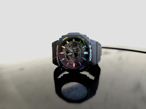 Limited to 20 | Hand-painted Casioak Rainbow Galaxy | GA-B2100