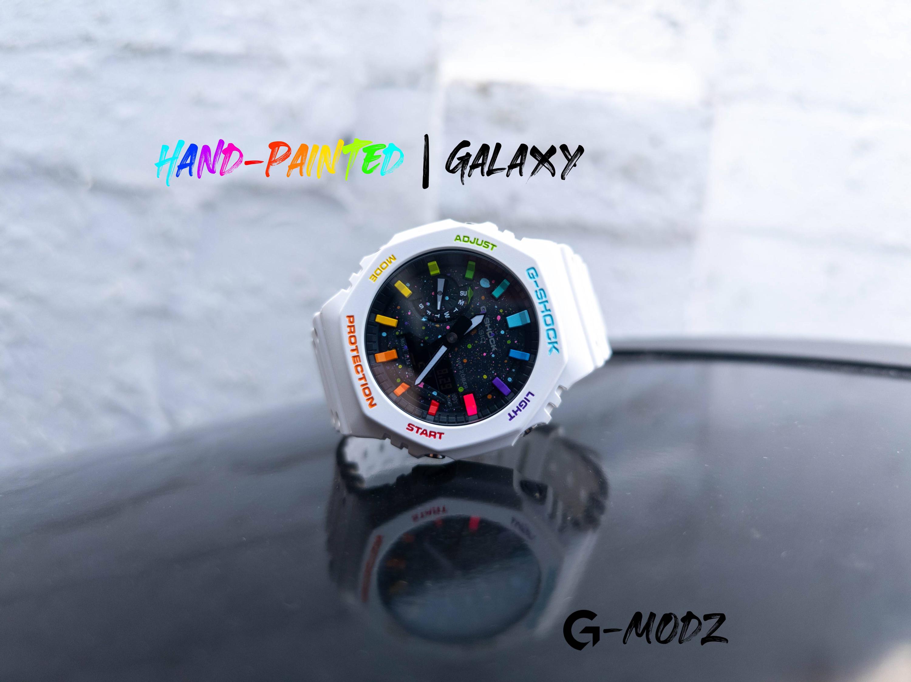 Shock Casioak Galaxy Casioak Rainbow Limited Edition Bespoke Hand