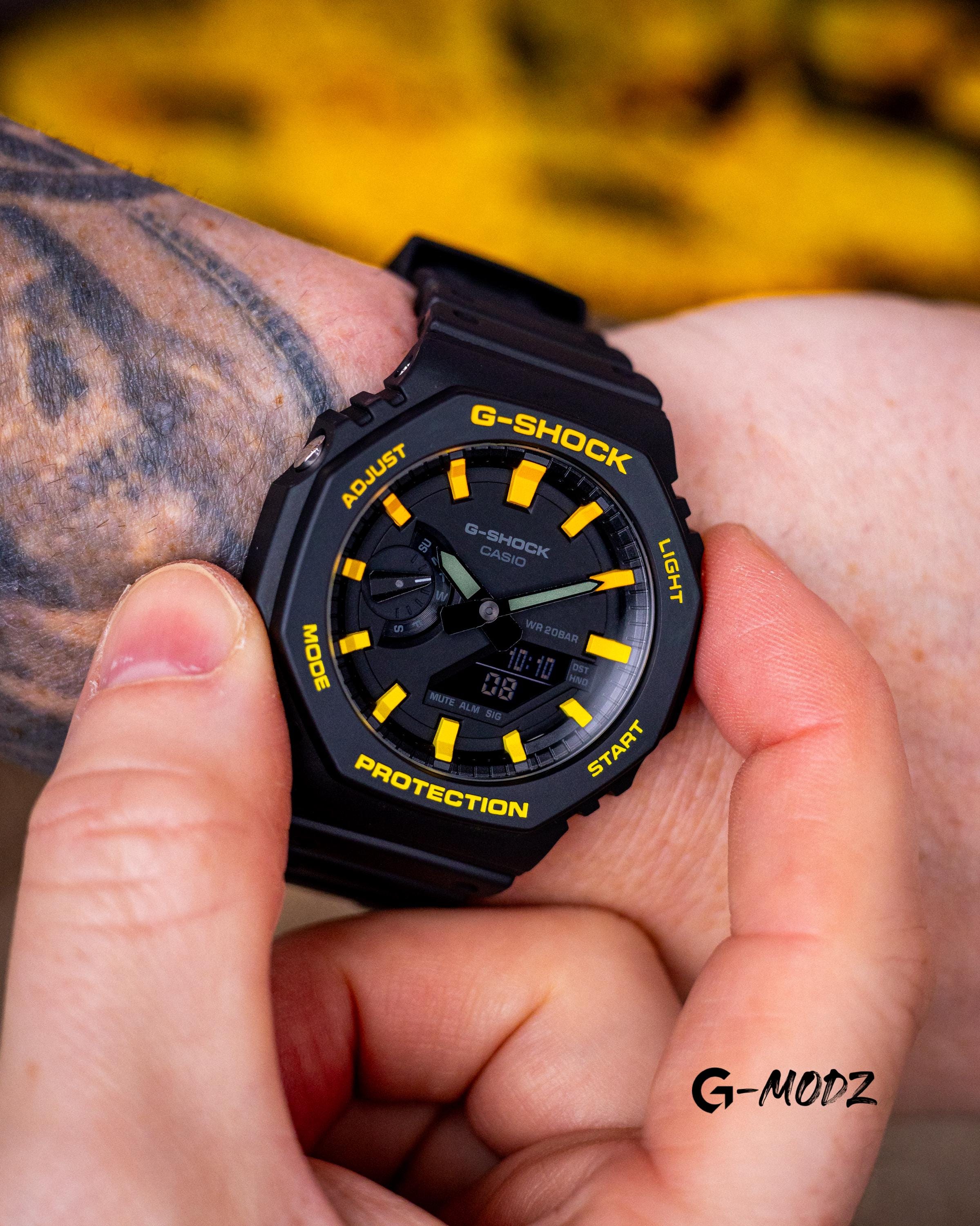 CasiOak G-SHOCK GA2100 イエローグラデーション | アーティスト