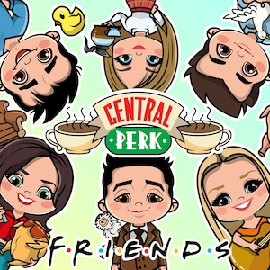 Friends Sticker 20 Pack, Friends Tvshow, Friends Theme, Tv Show