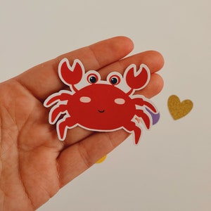 Sticker crabe pour ordinateur portable