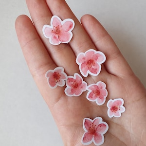 Stickers fleurs de cerisier, Stickers fleurs de sakura, Stickers petites fleurs, Petits stickers fleurs