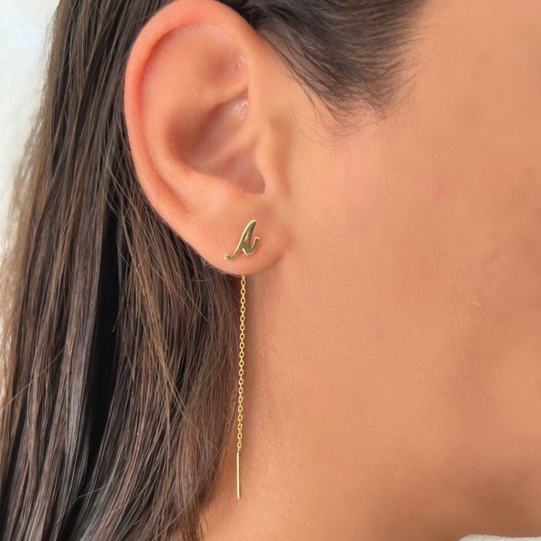 Thread Earrings - Etsy