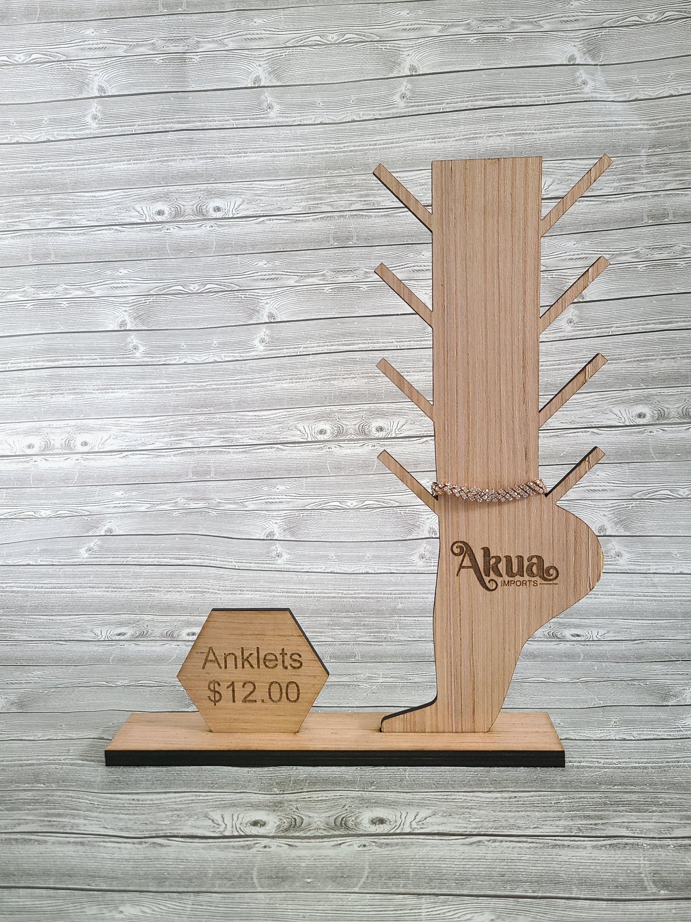 Anklet display best sale stand