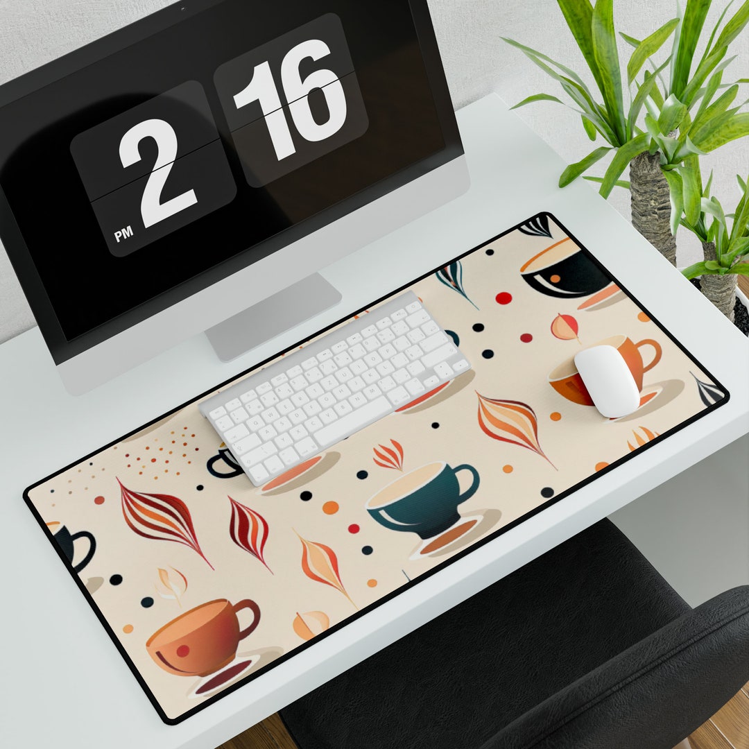 Coffee Buzz Desk Mat - Etsy