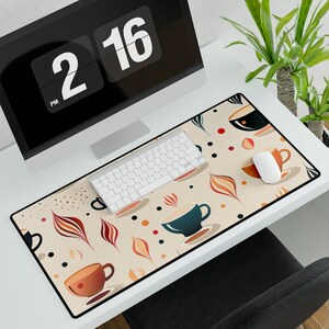 Coffee Buzz Desk Mat