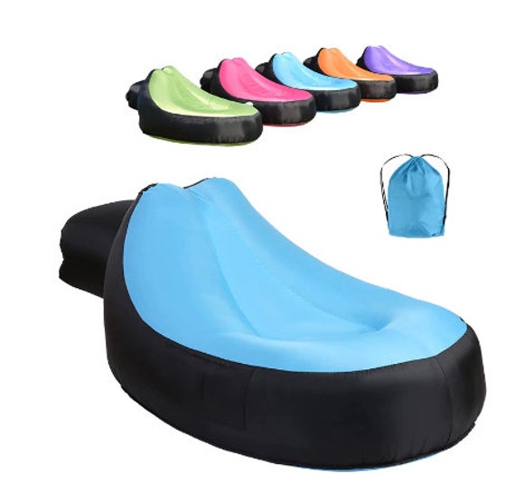 Chaise de Plage Gonflable, Portable, Gonflage Facile Été