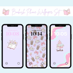 Bookish Phone Wallpaper Set
