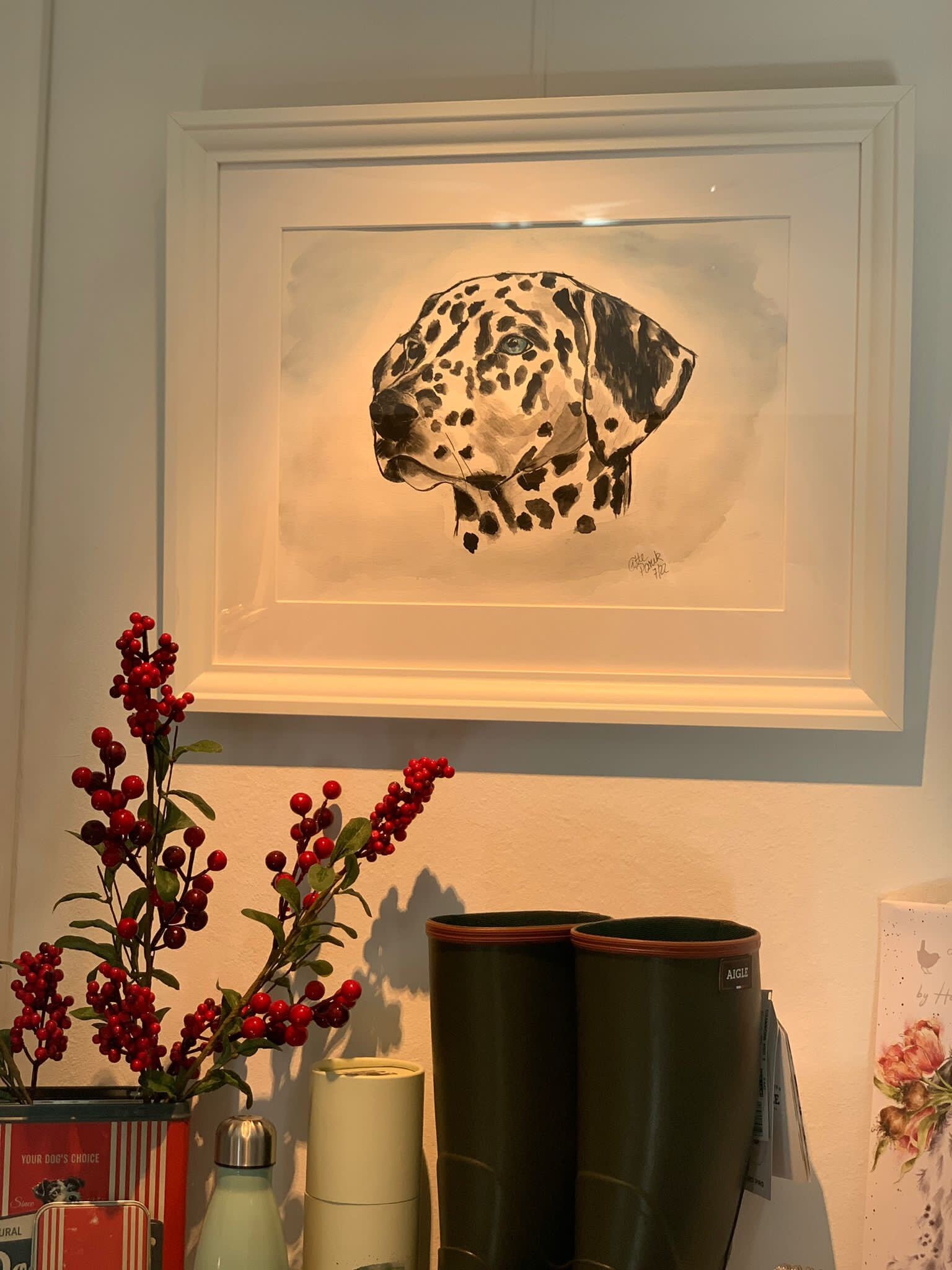 Commissioned Work Watercolor Commissioned Painting Etsy