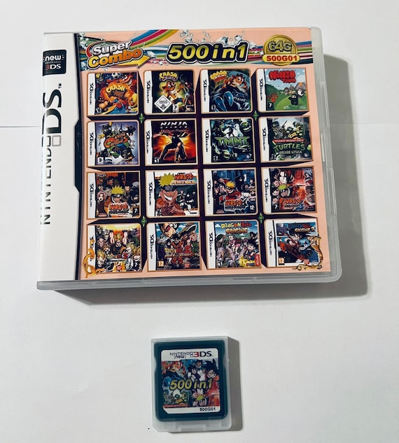 500 juegos en 1 DS Game Super Combo Cartuccia DS Juegos para DS NDS NDSL  NDSi 3DS XL : : Videojuegos