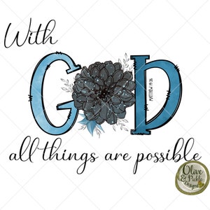 Religious Design//God//Flower//Sublimation Design//PNG//Faith//Christian Images//Digital Download//Instant Download//Rose Gold//Religion PNG