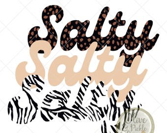 PNG salado / / Diseño de sublimación / / Diseño transparente / / PNG divertido / / Clip Art / / Descarga instantánea / / Descarga digital / / PNG / / Diseños de camisas / / Animal Print