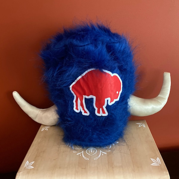 Buffalo Horn Hat Etsy