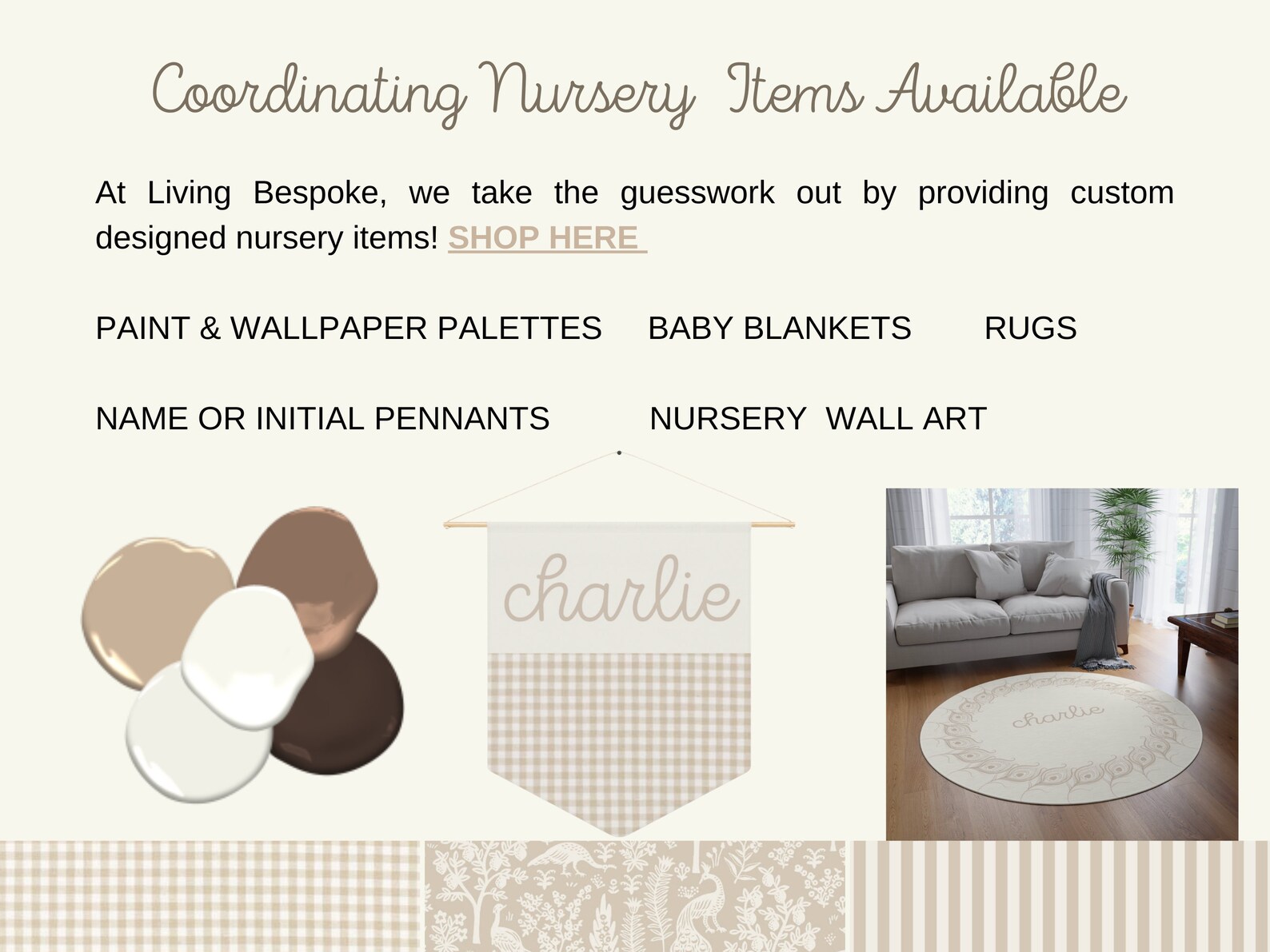 Neutral Cream Crib Sheet Toile Changing Pad Covers Beige Etsy