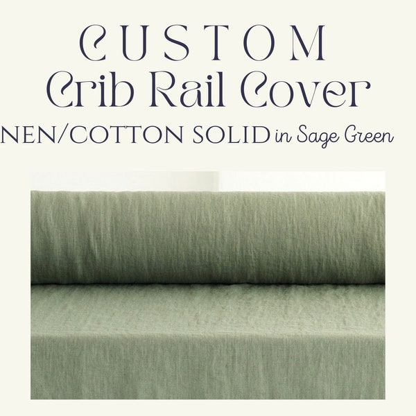 Crib Rail Cover Etsy