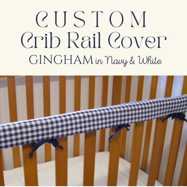 Southern Preppy Charleston Crib Rail Cover main image 1