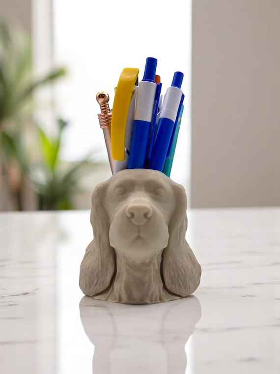 Labrador Pen Holder 3D Printed – Pen Holder Dog Gift for Dog