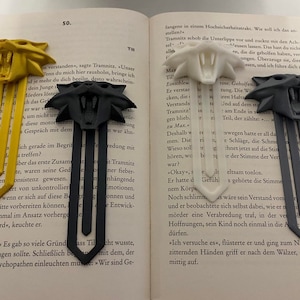 Segnalibro fantasy fantastico – regalo per amanti dei libri e giocatori – accessori per libri per uomini e donne – stile Witcher – sorpresa