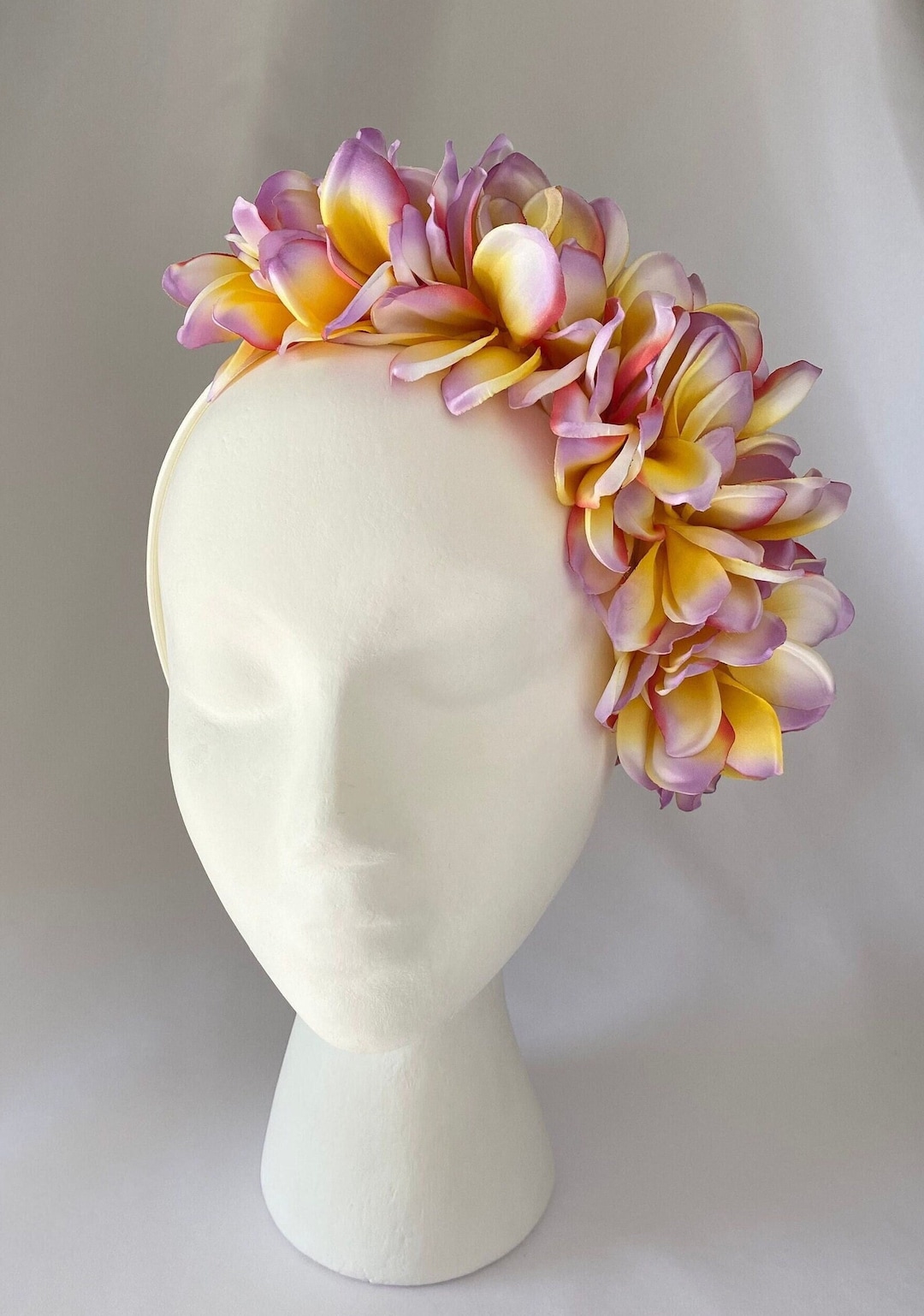plumeria headpiece