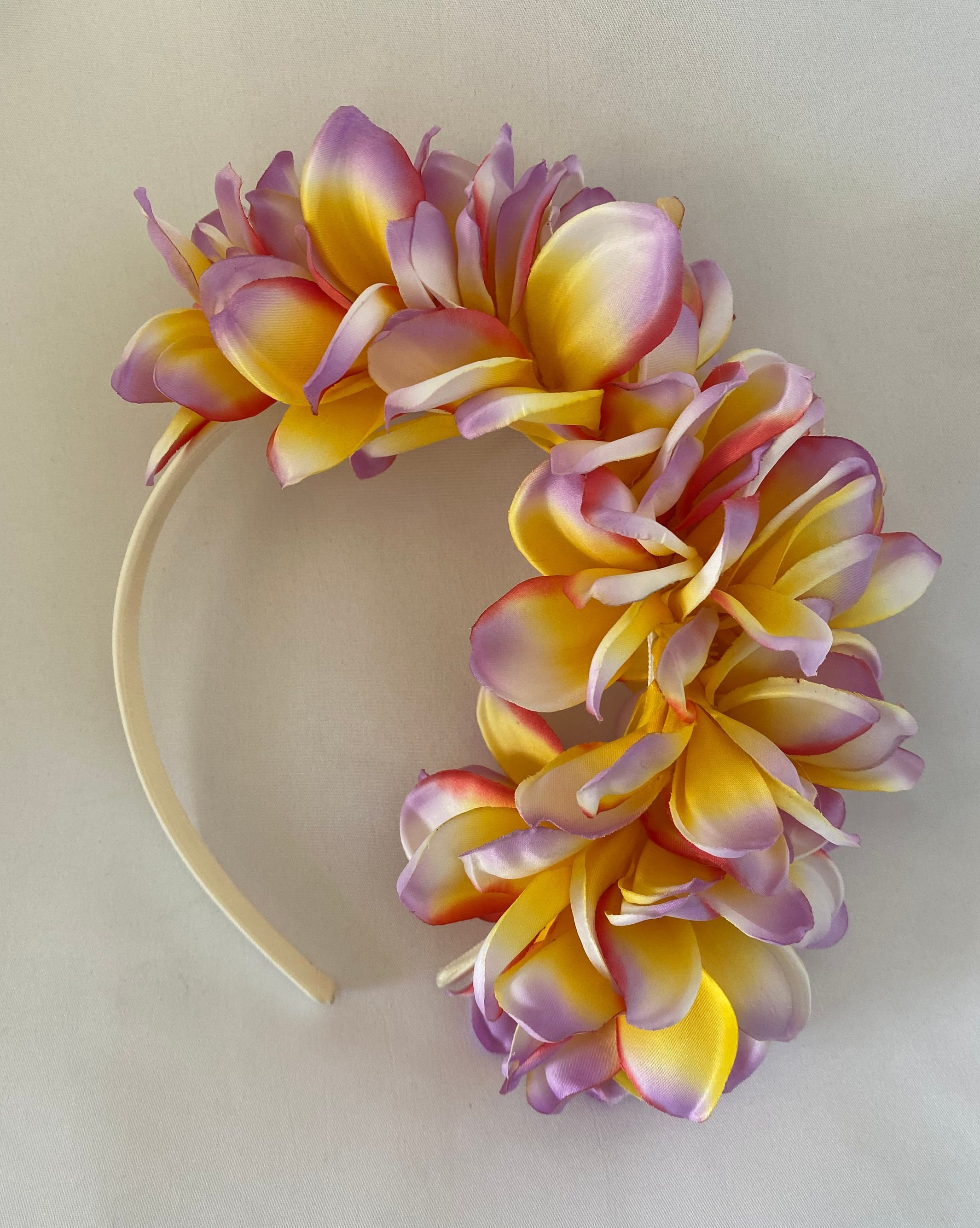 plumeria headpiece