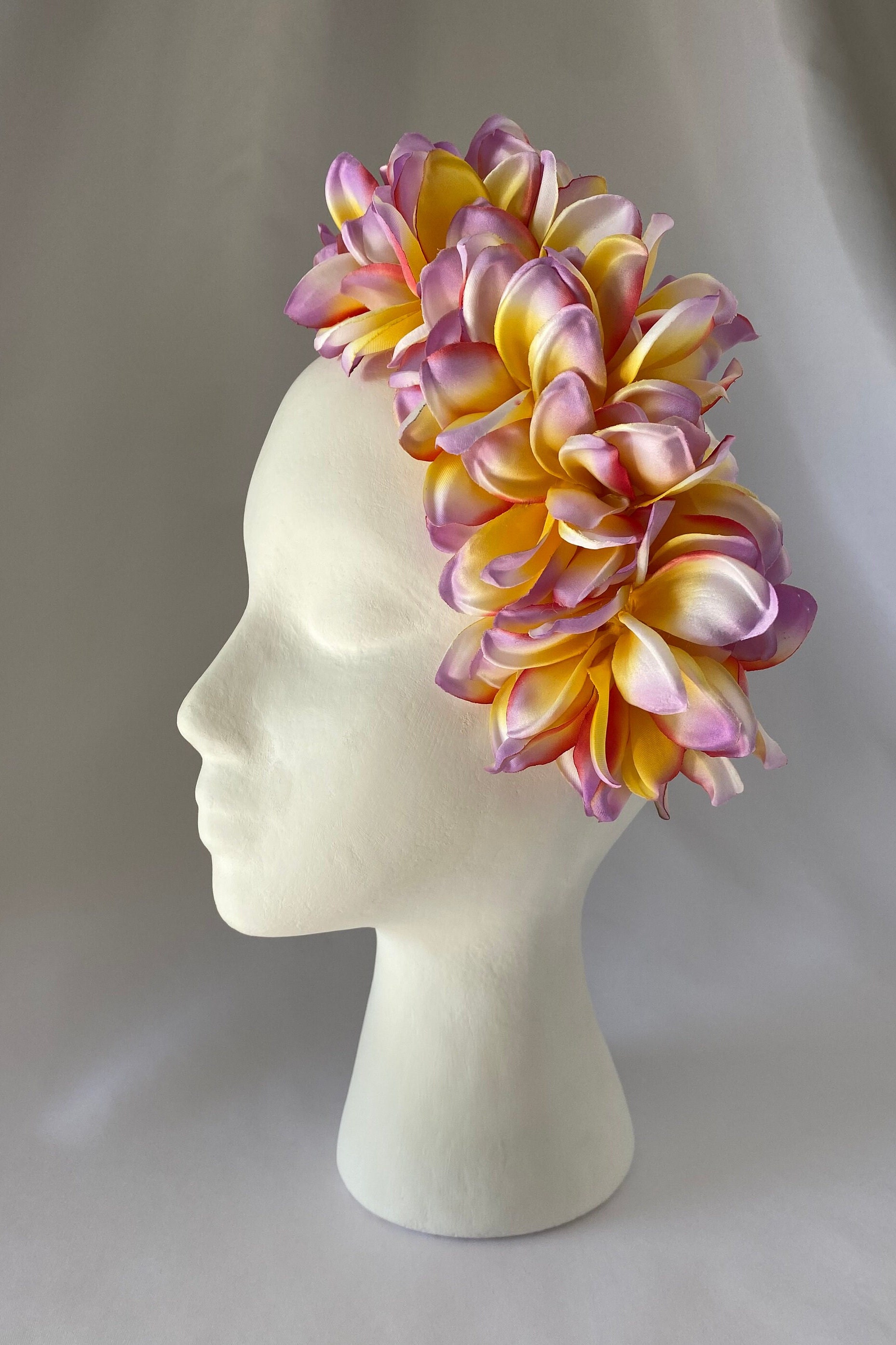 plumeria headpiece