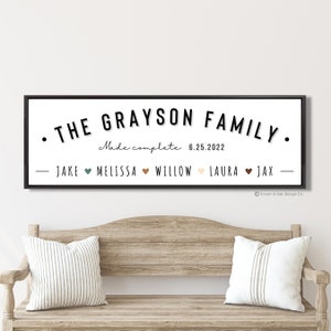 Adoption Gift For Family Gotcha Day Sign Family Adoption Sign Adoption Gifts For Mom And Dad Family Complete Last Name Sign Family Name Art