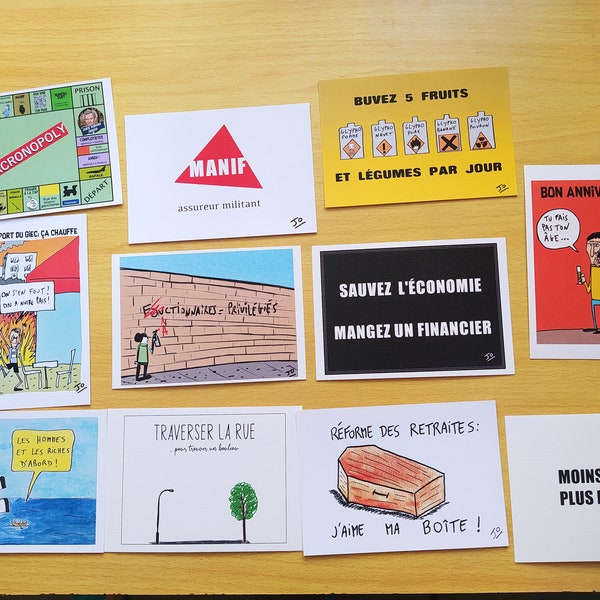 Cartes postales humoristiques