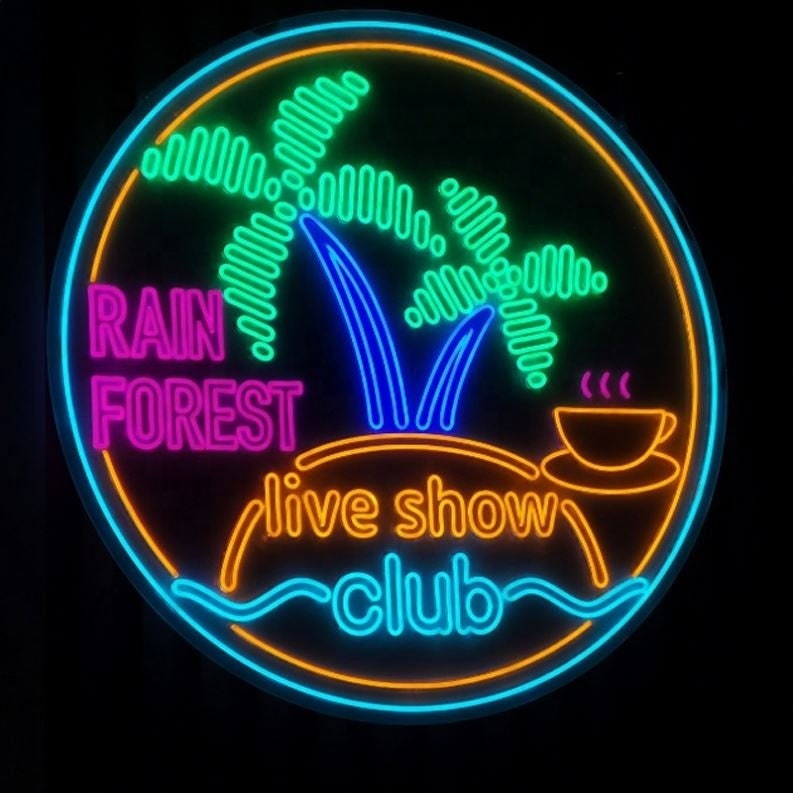 Neon, Signe en Néon, Néon Mural, Personnalisable