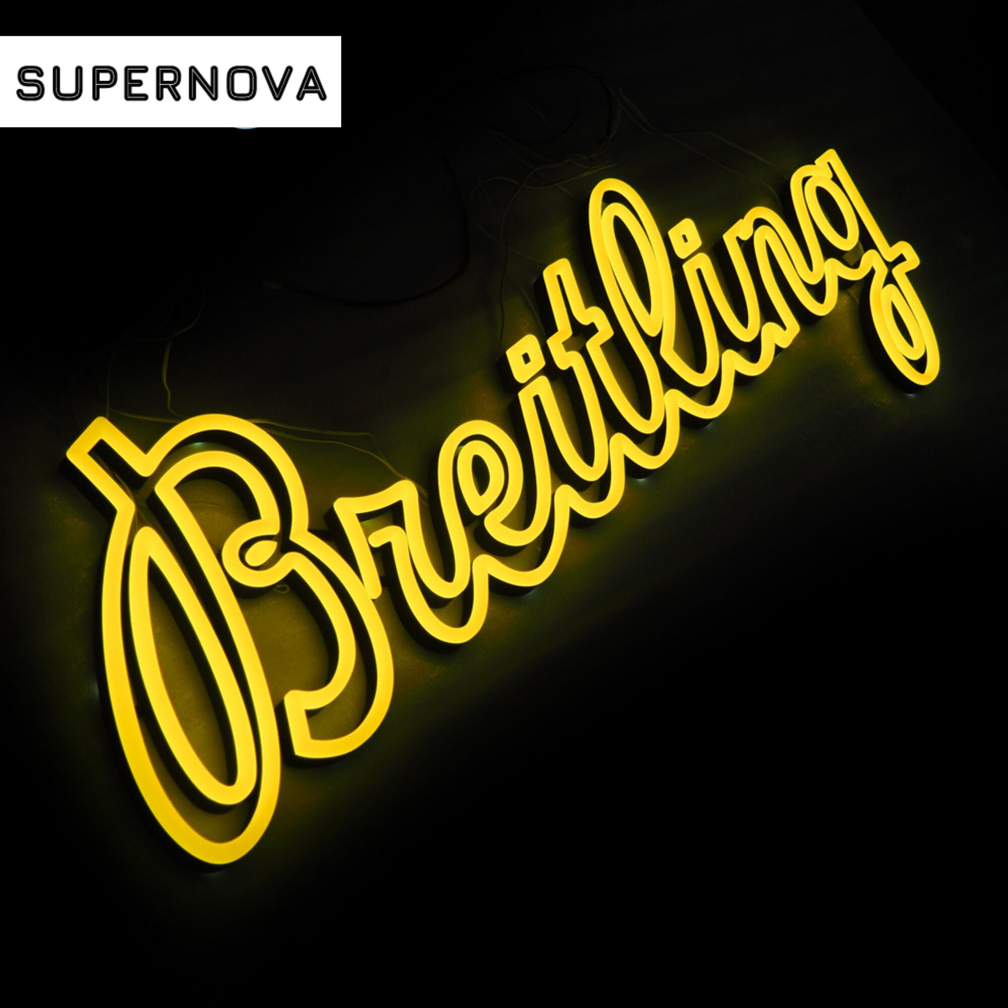 Néon en Acrylique, Néon Acrylique Personnalisé 3D, Enseigne Lettres, Logo Illuminé Personnalisé, d'e