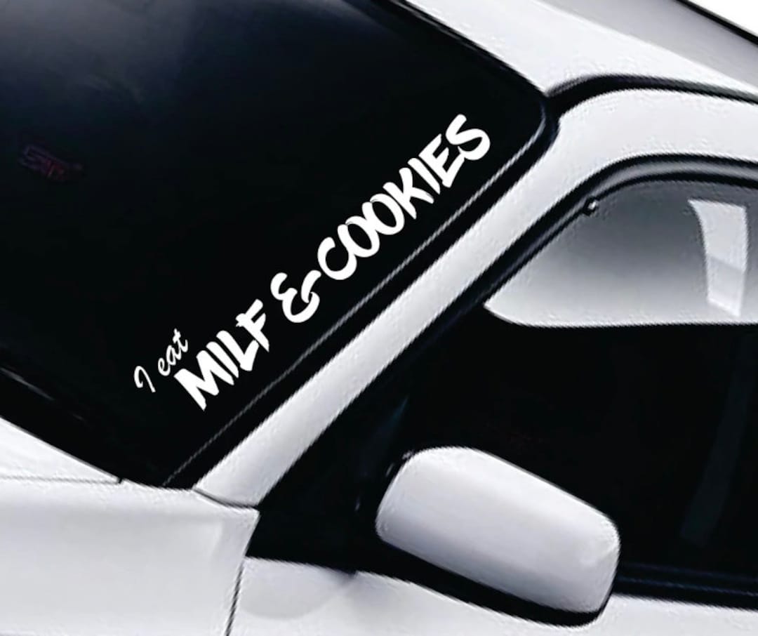 Milf Taxi L 1404 (Bianco Opaco) // Adesivo OEM JDM Style Vinyl Transfer