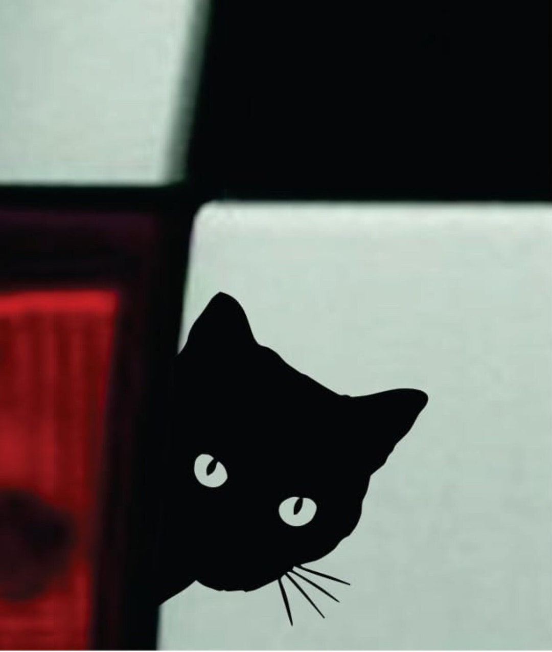 Black Cat Car Decal Sticker Mirror Truck Window Windshield Mom Milf ...