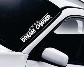 Dream Chaser V2 Quote Wall Decal Art Sticker Vinyl Home Decor Car
