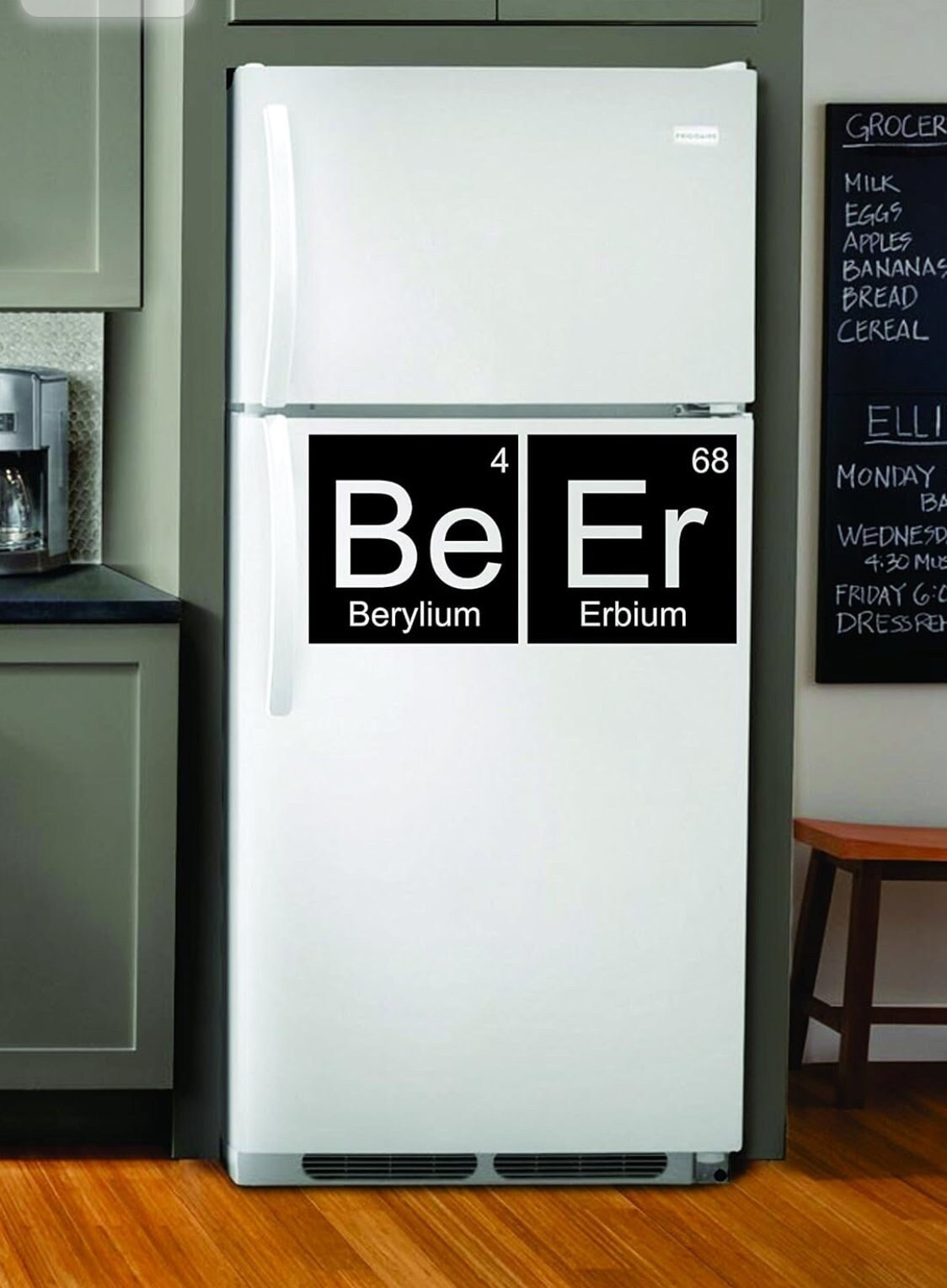 Beer Periodic Table Wall Decal Art Sticker Vinyl Decor Girls Boys ...