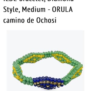 Orula con pulsera Ochosi