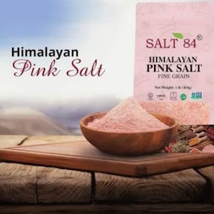 Sal rosa del Himalaya: molida fina, pura, kosher, a granel. Sal gourmet. Repleta de minerales.
