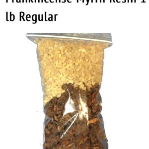 frankincense and Myrrh Resin