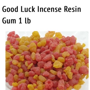 Good Luck Incense Resin
