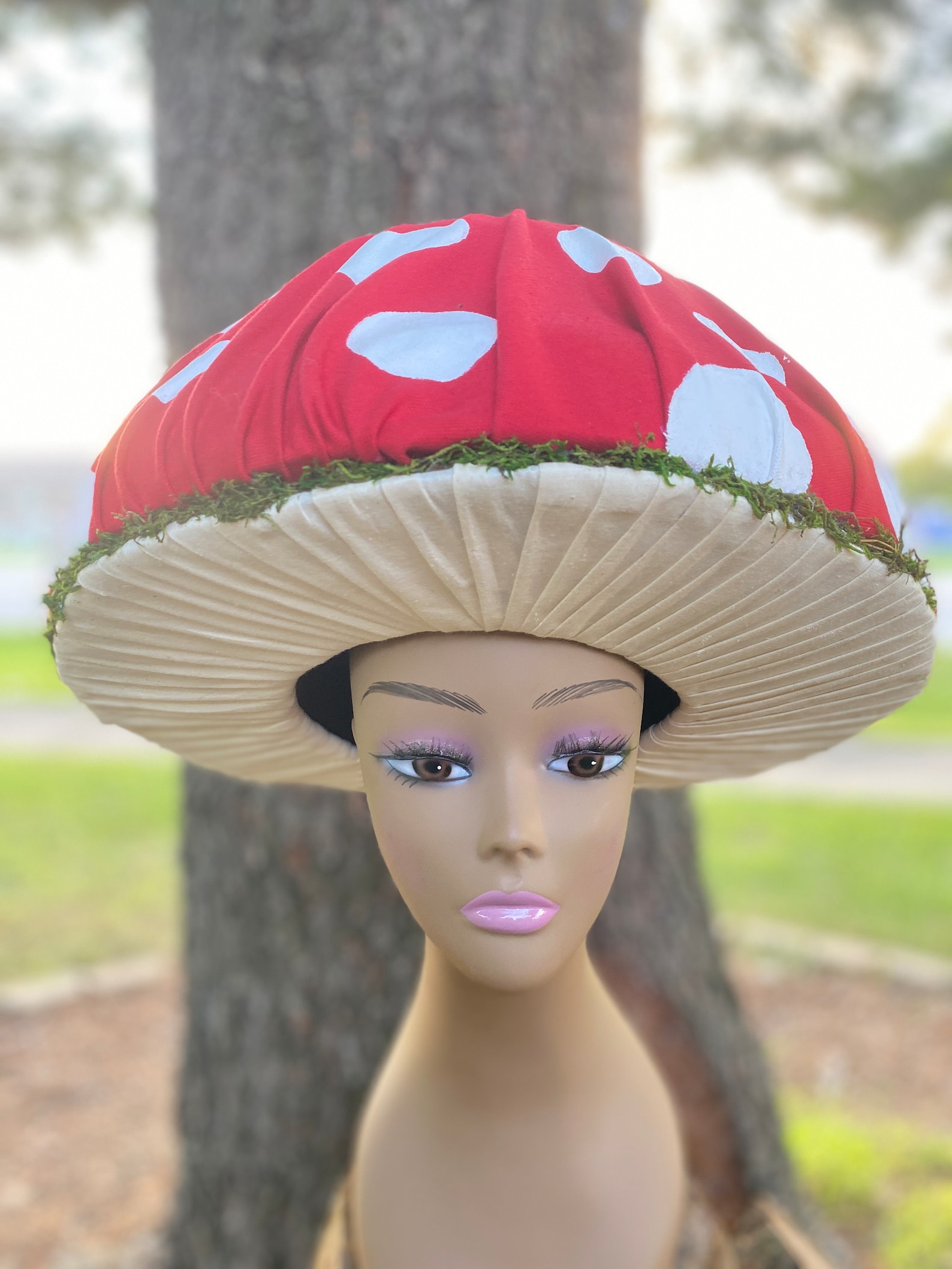 How to Build a Mushroom Hat DIGITAL DOWNLOAD Aminita Muscaria Etsy