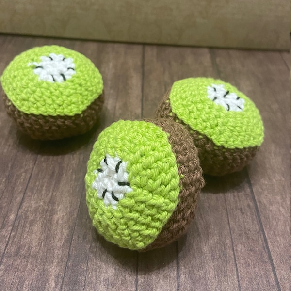 Crochet Cat Toy: Kiwi (1 per pack) -with catnip