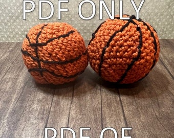 Crochet Pattern - Basketball - PDF ONLY