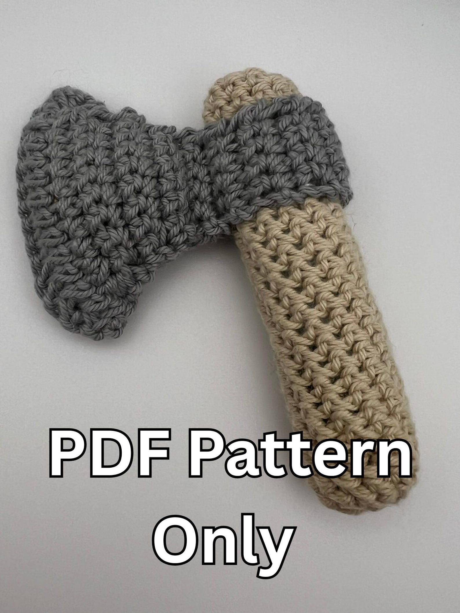 Crochet Pattern - Axe - PDF ONLY - Etsy UK