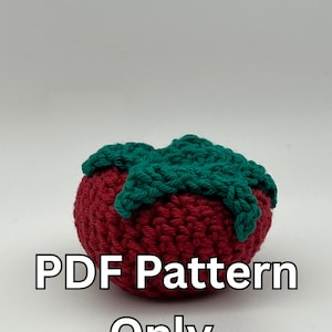 Crochet Pattern - Tomato - PDF ONLY