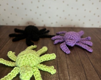 Crochet Cat Toy: Spiders (1 per pack) -with catnip