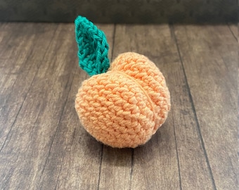 Crochet Cat Toy: Peaches (1 per pack) -with catnip